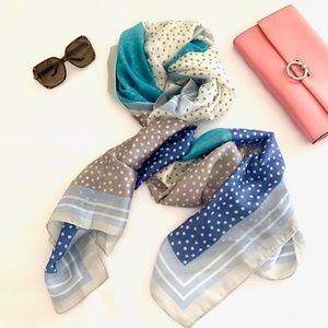 SILK SCARF LUXURY STYLE STOLES WOMEN HEADBAND